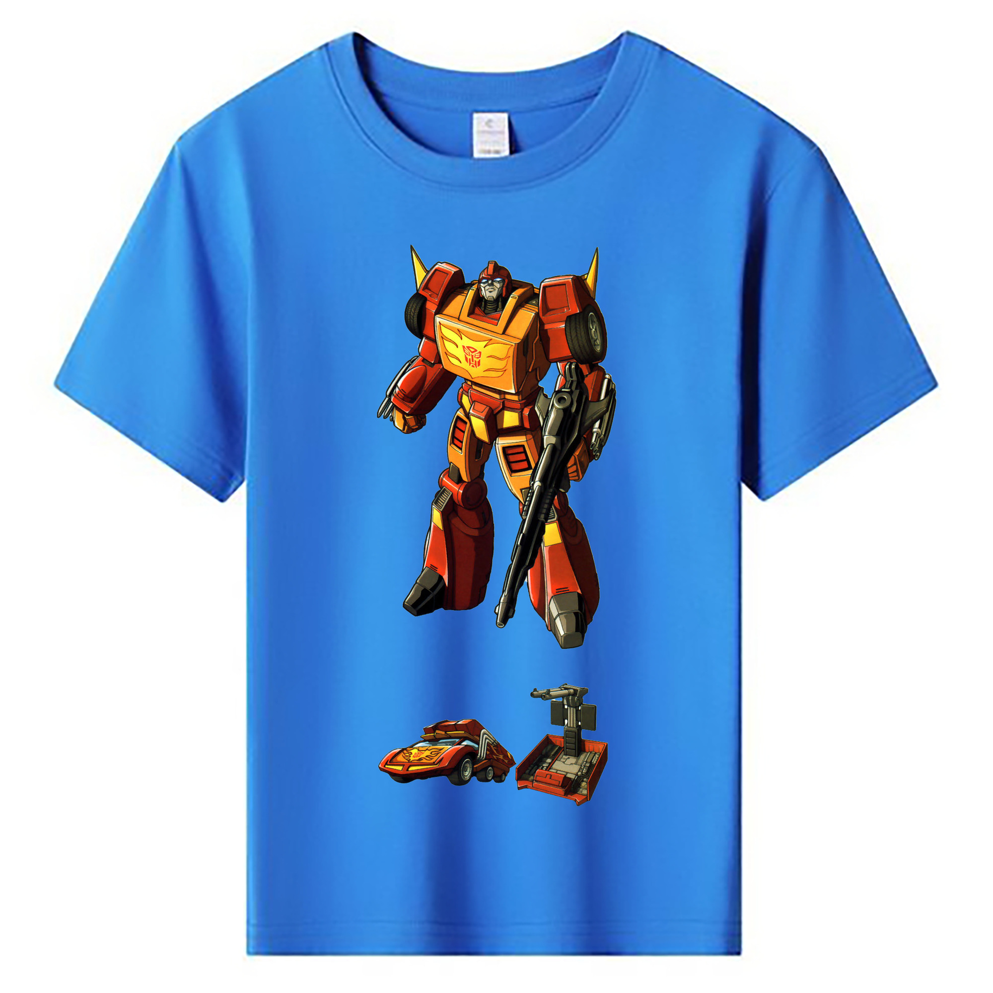 （画像用）  綿100％キッズTシャツ（フロントプリント）